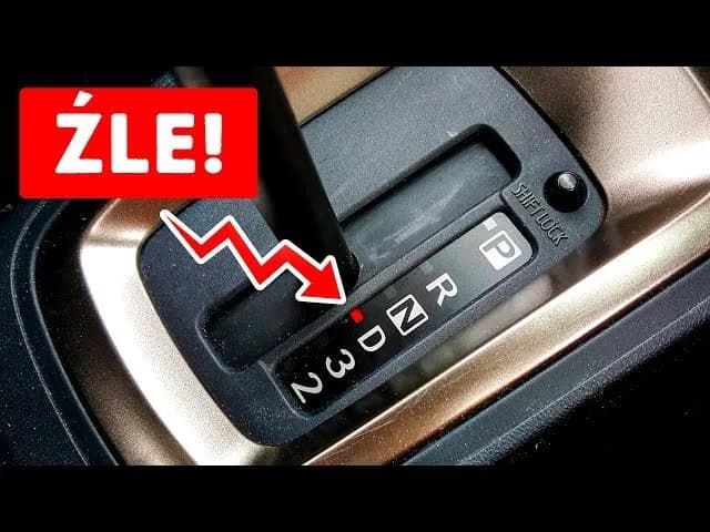 Tajemnicze oznaczenia biegów w automacie! Co naprawdę znaczą?